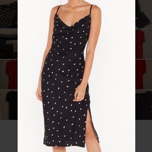 Midi slip dress